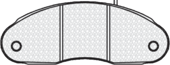 Pastilla de freno Nissan MT-3000