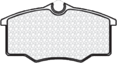 Pastilla de freno Chevrolet Corsa / Volkswagen Gol