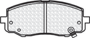 Pastilla de freno Hyundai i10 2008