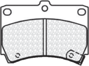Pastilla de freno Mazda 121 / Mazda 323 / Mazda 323 Station Wagon