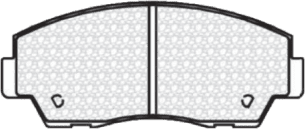 Pastilla de freno Mazda B2000 / B2200 / B2600