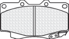 Pastilla de freno Toyota Burbuja / Toyota 4Runner / Toyota Hilux 2.4L 2WD / Toyota Hilux 4x4