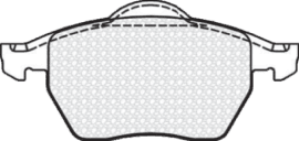 Pastilla de freno Audi A4 1994 / 2002 / Audi A6 1997 / Skoda Octavia Turbo 1.8