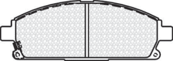 Pastilla de freno Nissan Pathfinder / Nissan X-Trail