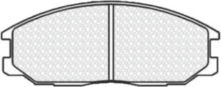 Pastilla de freno Hyundai Santafe / Hyundai H1 / Kia Sorento
