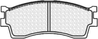 Pastilla de freno Kia Rio - Sephia - Spectra