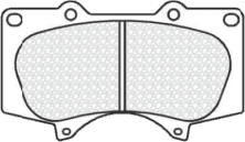 Pastilla de freno Toyota Prado 2004 / 4Runner
