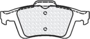 Pastilla de freno Mazda 3 - 5 / Volvo S40