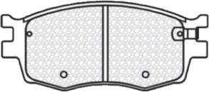 Pastilla de freno Hyundai Accent Vision / Kia Sephia / Kia Rio Exite