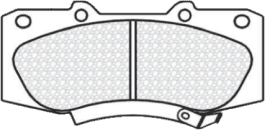 Pastilla de freno Toyota Hilux / Vigo